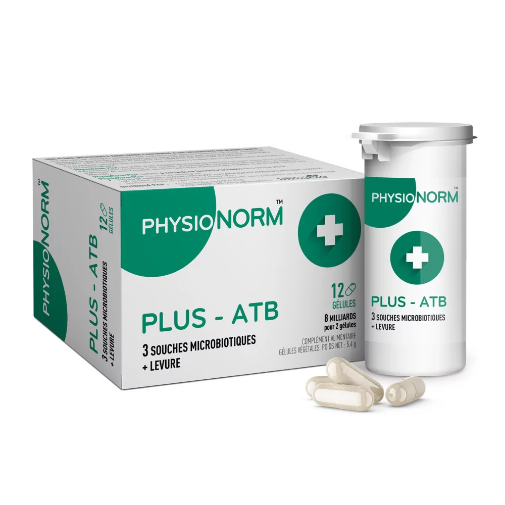 PHYSIONORM™ Plus- ATB | Prévient & Stoppe la Diarrhée rapidement