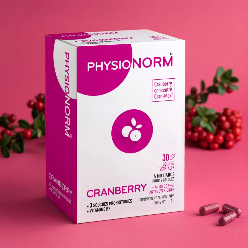 PHYSIONORM™ Cranberry | Infection & irritation urinaire femme