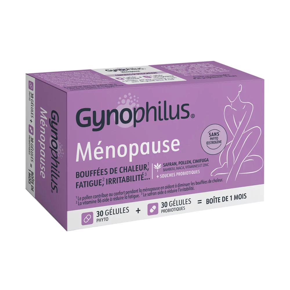 Gynophilus® Ménopause • Site officiel • Confort & Bien-être